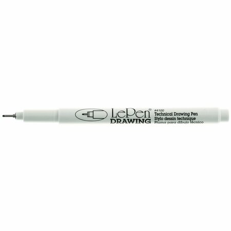 UCHIDA 0.8MM BLK -LE PEN TECHNICAL PEN U4100S-0.8